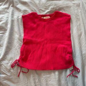 Zara Red Crop Top